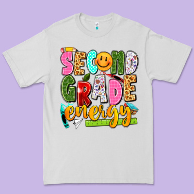 Second Grade Energy Premium Tee Designed By Texasbilliewilder
