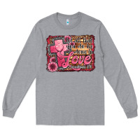Heather Grey let all that you do be done in love Long Sleeve Tee - Jasminsmagicworld