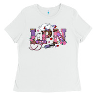 White valentines day lpn Ladies Tee - RanaPortraitStore