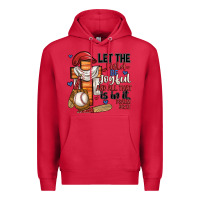 Cardinal let the field be joyful and all that is in it Premium Hoodie - JahusDesignShop