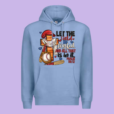 Let The Field Be Joyful And All That Is In It Premium Hoodie Designed By Jahusdesignshop