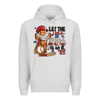 Dove Grey let the field be joyful and all that is in it Premium Hoodie - JahusDesignShop