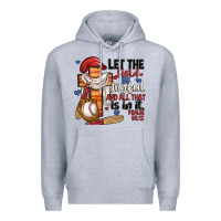 Heather Grey let the field be joyful and all that is in it Premium Hoodie - JahusDesignShop