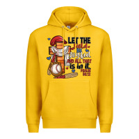 Lemon let the field be joyful and all that is in it Premium Hoodie - JahusDesignShop