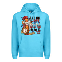 Ocean Blue let the field be joyful and all that is in it Premium Hoodie - JahusDesignShop