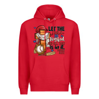 Red let the field be joyful and all that is in it Premium Hoodie - JahusDesignShop