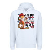 White let the field be joyful and all that is in it Premium Hoodie - JahusDesignShop