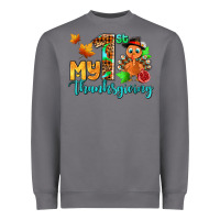 Storm my first thanksgiving with turkey Heavyweight Sweatshirt - AdoDesignShop