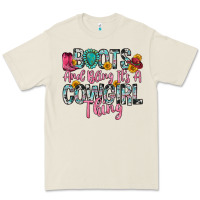 Boots And Bling It S A Cowgirl Thing Premium Tee | Teevron