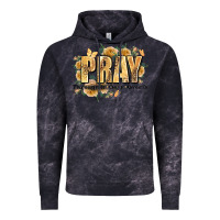 Cloud Black pray through it on it and over it Vintage Hoodie - JahusDesignShop