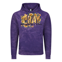 Cloud Purple pray through it on it and over it Vintage Hoodie - JahusDesignShop