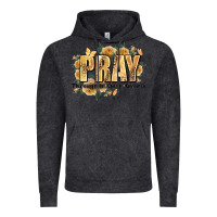 Vintage Black pray through it on it and over it Vintage Hoodie - JahusDesignShop