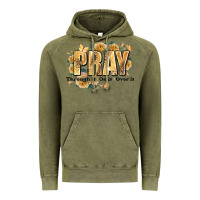 Vintage Olive pray through it on it and over it Vintage Hoodie - JahusDesignShop