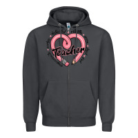 Smoke valentine's day pencil heart teacher quotes Zipper Hoodie - MaliasSmallBusiness