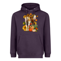 Plum Fall Heifer Heavyweight Hoodie - LillyAllenDesigns