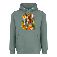 Sage Fall Heifer Heavyweight Hoodie - LillyAllenDesigns