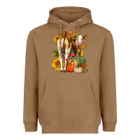 Toasted Coconut Fall Heifer Heavyweight Hoodie - LillyAllenDesigns