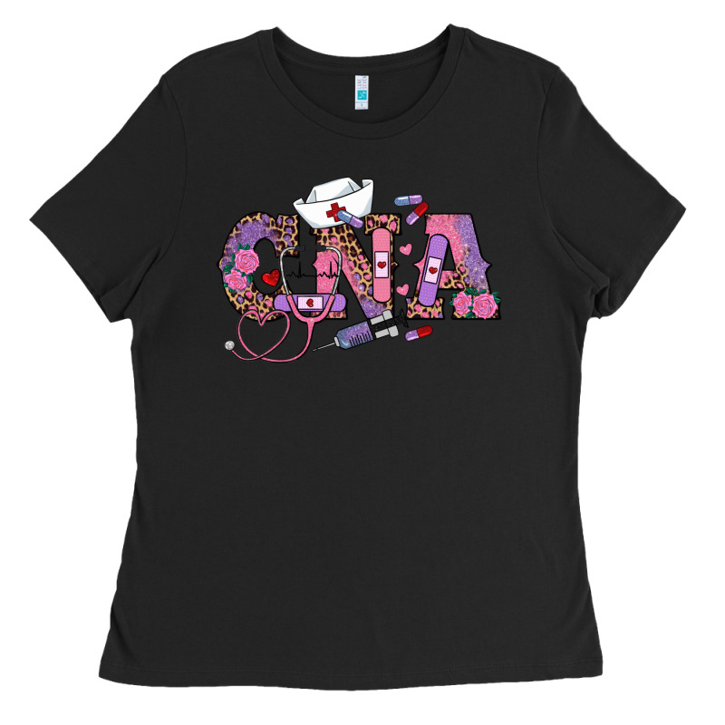 Valentines Day Cna Ladies Tee by RanaPortraitStore | Teevron