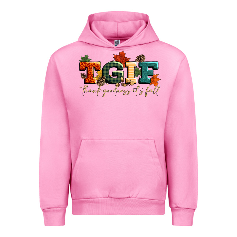Tgif Thank Goodness Its Fall Urban Hoodie by CowGirlArtShop | Teevron