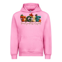 Fuchsia Pink tgif thank goodness its fall Urban Hoodie - CowGirlArtShop