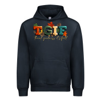 Navy tgif thank goodness its fall Urban Hoodie - CowGirlArtShop