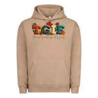 Pigment Burro tgif thank goodness its fall Urban Hoodie - CowGirlArtShop