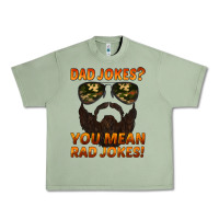 Oil Green dad jokes you mean rad jokes Urban Heavy Tee - Artiststas