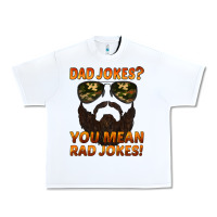 White dad jokes you mean rad jokes Urban Heavy Tee - Artiststas