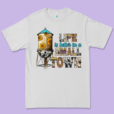 Life Is Better In A Small Town Premium Tee Designed By Zillion Design Studio