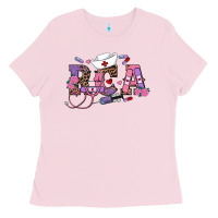Bubblegum Pink valentines day Ladies Tee - RanaPortraitStore