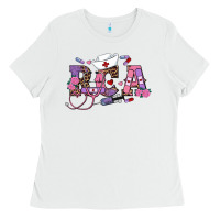 White valentines day Ladies Tee - RanaPortraitStore