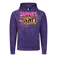 Cloud Purple support local hustlers and dreamers Vintage Hoodie - JahusDesignShop