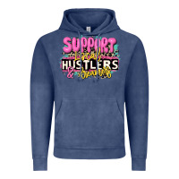 Vintage Denim support local hustlers and dreamers Vintage Hoodie - JahusDesignShop