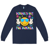 Navy school's out for summer Long Sleeve Tee - JahusDesignShop