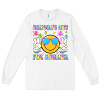 White school's out for summer Long Sleeve Tee - JahusDesignShop