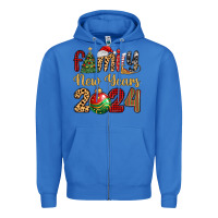 True Royal family new years 2024 Zipper Hoodie - MaliasSmallBusiness