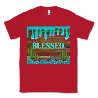 Red blessed annd cactus with gemstone tumbler Classic Tee - Artiststas