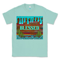 Seafoam blessed annd cactus with gemstone tumbler Classic Tee - Artiststas