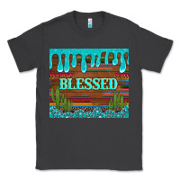Smoke blessed annd cactus with gemstone tumbler Classic Tee - Artiststas