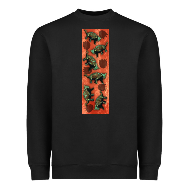 Dinosaur Ankylosaurus Pen Wrap Heavyweight Sweatshirt by Artiststas | Teevron