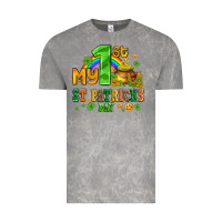 Cloud Rock my first st patricks day with coins and shamrocks Vintage Tee - AdoDesignShop