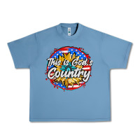 Pebble Blue this is god's country Urban Heavy Tee - AdoDesignShop