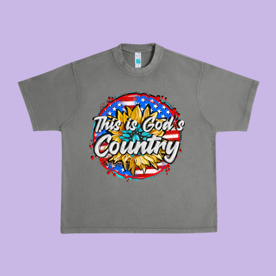 This Is God's Country Urban Heavy Tee Designed By Adodesignshop