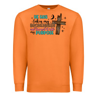 Carrot he has taken my brokenness and turned it into my p Premium Sweatshirt - Artiststas