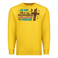 Lemon he has taken my brokenness and turned it into my p Premium Sweatshirt - Artiststas
