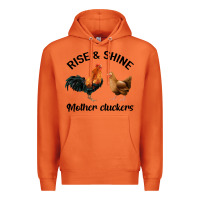 Carrot Rise and Shine Mother Cluckers Premium Hoodie - Bettercallsaul