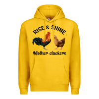 Lemon Rise and Shine Mother Cluckers Premium Hoodie - Bettercallsaul