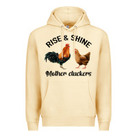Pina Colada Rise and Shine Mother Cluckers Premium Hoodie - Bettercallsaul