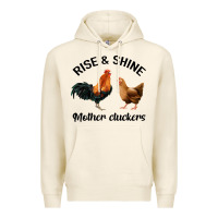 Tofu Rise and Shine Mother Cluckers Premium Hoodie - Bettercallsaul