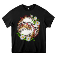 Black baseball with patterns Heavy Core Tee - texasbilliewilder